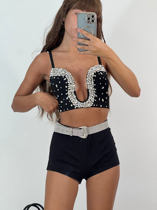 Top con Strass