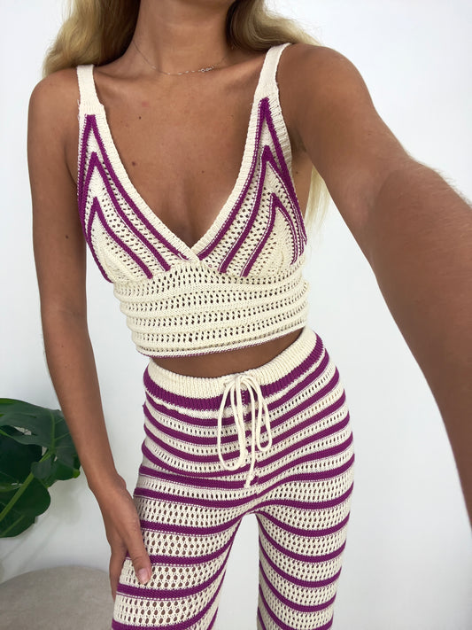 Magenta Crochet Set