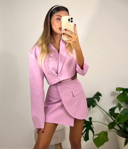 Korean Style PINK Suit